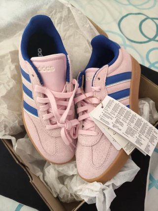 Tênis Adidas Rosa e Azul Tam 36 Novos