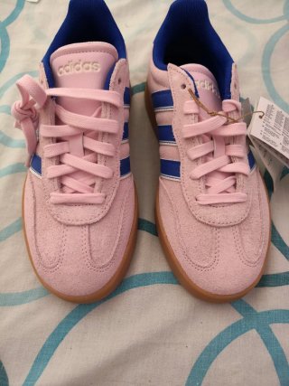 Tênis Adidas Rosa e Azul Tam 36 Novos