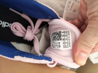 Tênis Adidas Rosa e Azul Tam 36 Novos