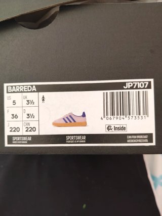 Tênis Adidas Rosa e Azul Tam 36 Novos