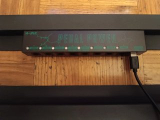 Pedalera analógica completa. Guitarra
