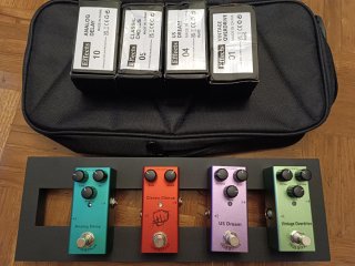 Pedalera analógica completa. Guitarra