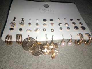 20 pares pendientes Sfera nuevos
