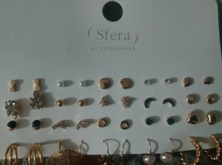 20 pares pendientes Sfera nuevos