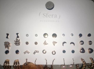 20 pares pendientes Sfera nuevos