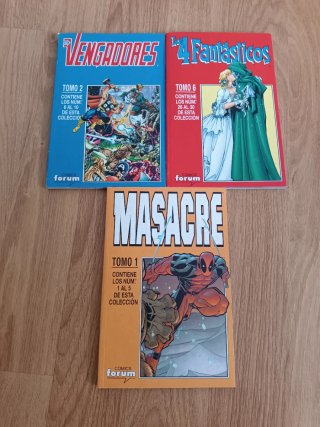 Comics Forum, Vengadores, Masacre, 4 Fantásticos