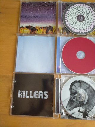 Lote 3 CDs The Killers: Day & Age, Hot Fuss, Sam's