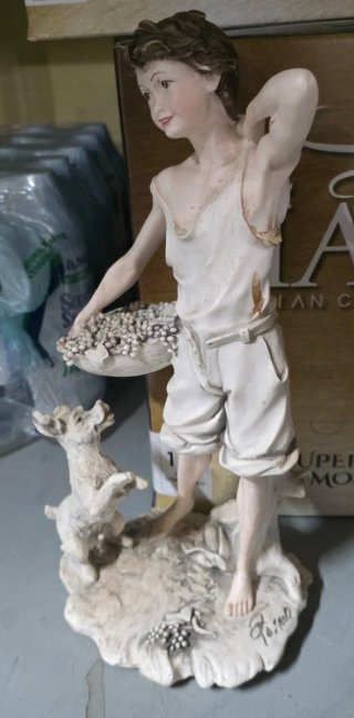 Statue Capodimonte Pascal Berger anni 90