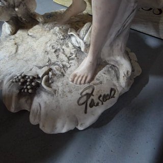 Statue Capodimonte Pascal Berger anni 90