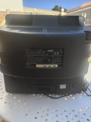 Televisor CRT JVC 14 Vintage Retro Gaming
