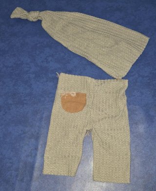 Conjunto Newborn Gorro y Pantalón Gris
