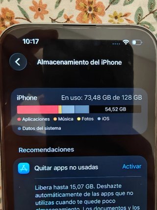 iPhone 15 128GB Blanco