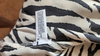 Camisa MNG Animal Print Talla S