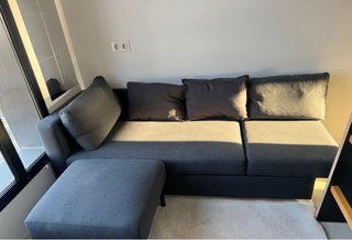 Sofá Cama Gris Ikea SKÖNABÄCK & Glostad