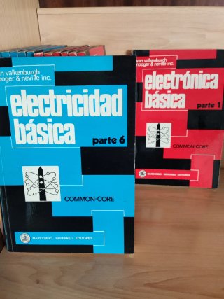 13 tomos "MARCOMBO NOS" Electricidad Electrónica