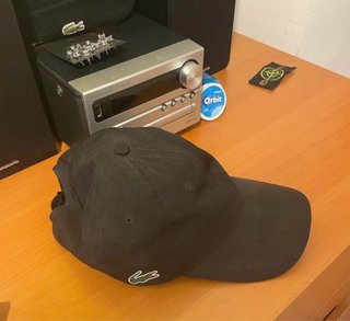 Gorra Lacoste Original Negra