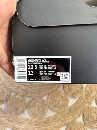 Zapatillas Nike LeBron XVII Low, Fotoluminiscentes