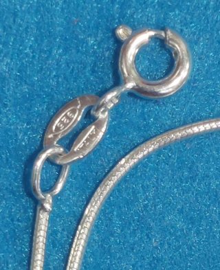 Cadena de 60cm de Plata de Ley