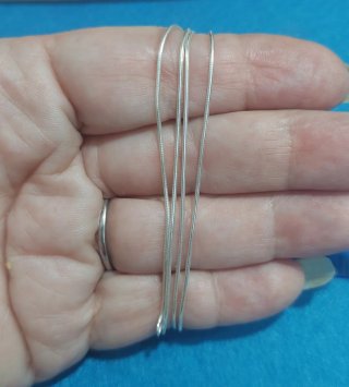 Cadena de 60cm de Plata de Ley