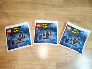 3x LEGO 30726 Batman Bruce Wayne and Batsuit