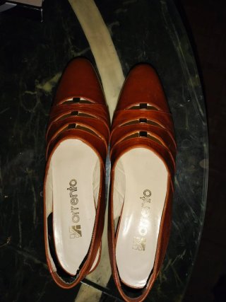 Lote 5 pares zapatos señora T/40