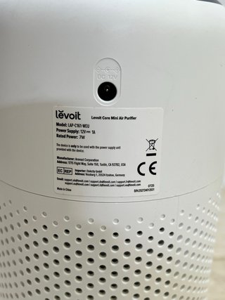 Purificador de aire Levoit con filtro HEPA