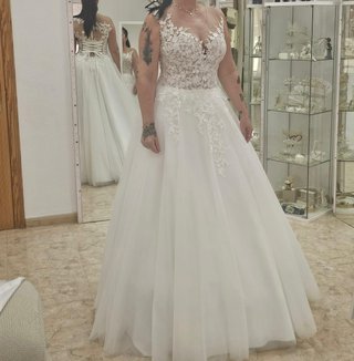Vestido de Novia Blanco Talla Única