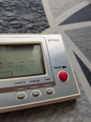 Hago Envio.Game&Watch Vermin completa Nintendo
