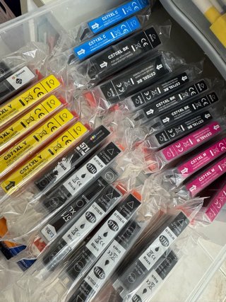 Cartuchos de tinta Canon C571XL