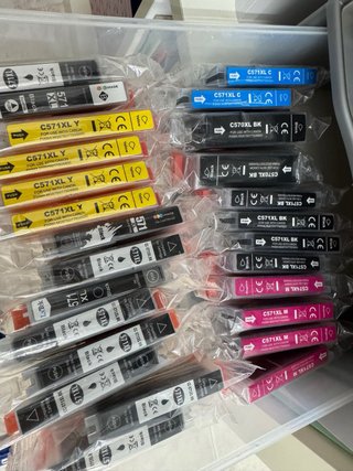 Cartuchos de tinta Canon C571XL