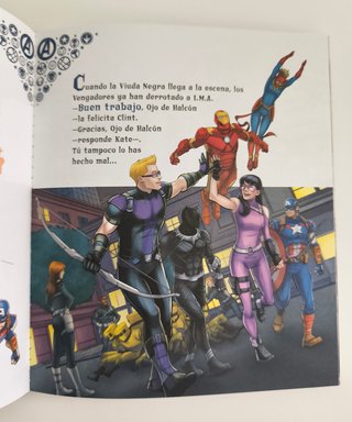 Cuentos de superheroes MARVEL para niños