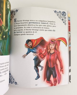 Cuentos de superheroes MARVEL para niños
