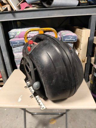 Baúl moto para dos cascos