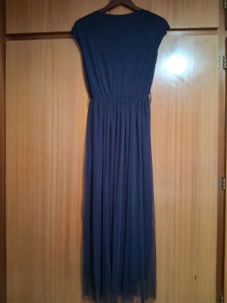 Vestido de fiesta azul