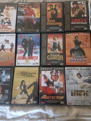 Colección  Películas Jackie Chan DVD Español