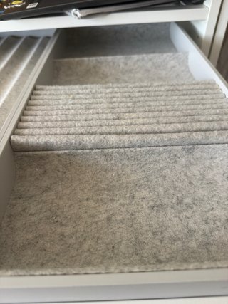 Organizador de Joyas KOMPLEMENT IKEA Gris