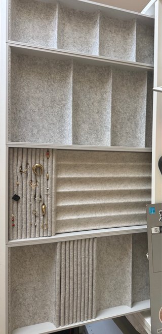 Organizador de Joyas KOMPLEMENT IKEA Gris