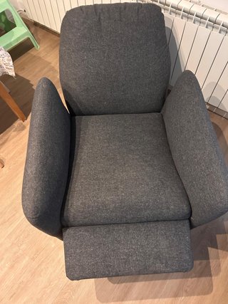 Sillón relax reclinable IKEA EKOLSUND Gris