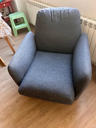 Sillón relax reclinable IKEA EKOLSUND Gris