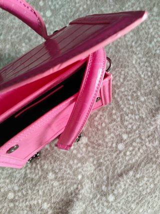 Bolso de fiesta rosa