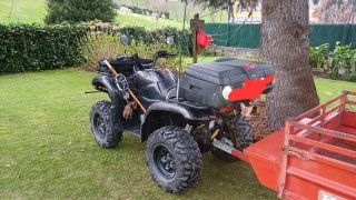Yamaha Grizzly 660 Negro