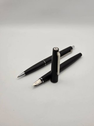Set Lamy Profil 14k Preto (Caneta + Esferográfica)