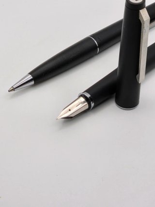 Set Lamy Profil 14k Preto (Caneta + Esferográfica)