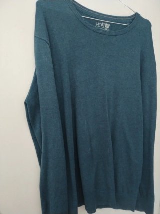Jersey Unit verde cuello redondo talla XL