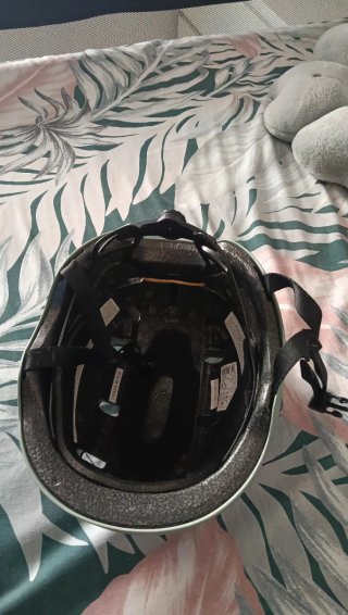 Casco protector Oxelo verde