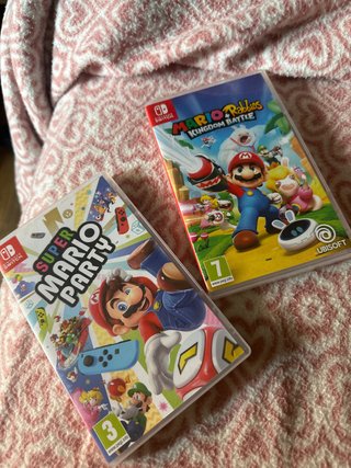 Juegos Nintendo Switch: Mario Party y Rabbids