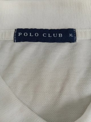 Polo Club Blanco Vintage Talla XL