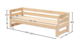 Cama nido 90x190 con colchones Flex