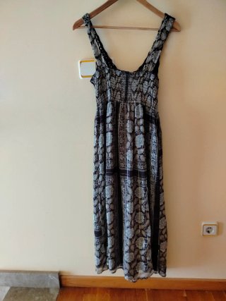 Vestido de zara con crochet talla S