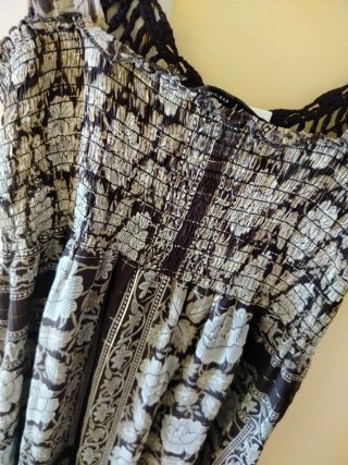 Vestido de zara con crochet talla S
